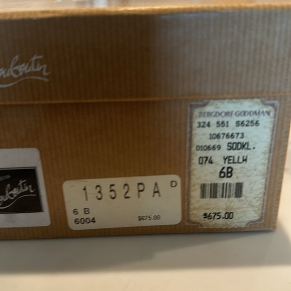 Christian Louboutin So Kate - Canary Yellow Size 36 - Picture 6 of 6